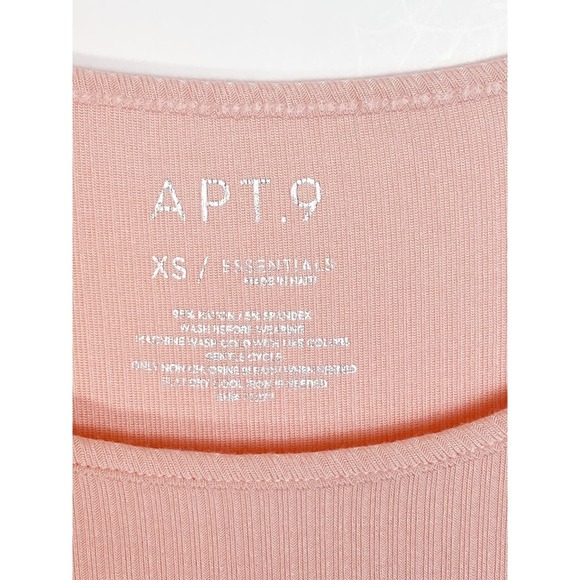 Apt. 9 Ribbed Blush Pink Shirt - Picture 3 of 4
